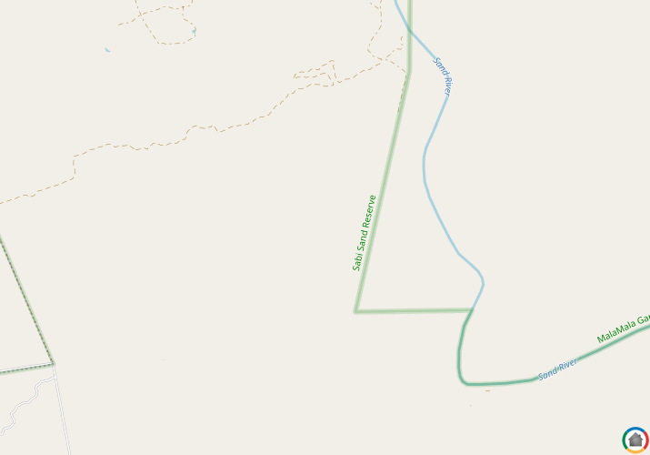 Map location of Sabie Park